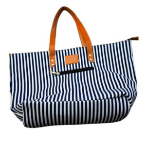 NWT Jessica Moore Striped Tote Bag